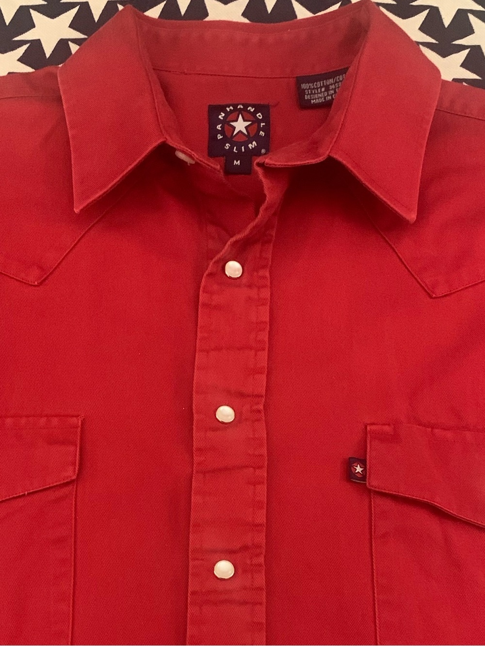 PANHANDLE SLIM LS Heavy Cotton Western Shirt